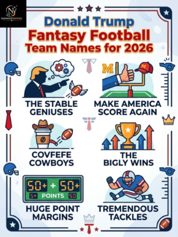 Donald Trump Fantasy Football Team Names for 2026