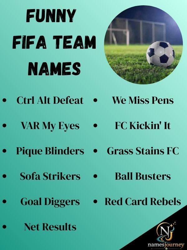 Funny FIFA Team Names