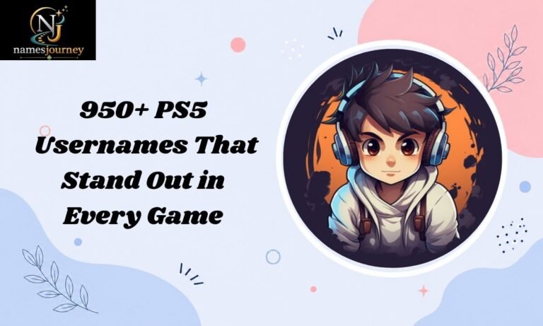PS5 Usernames