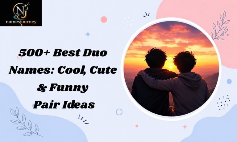Best Duo Names