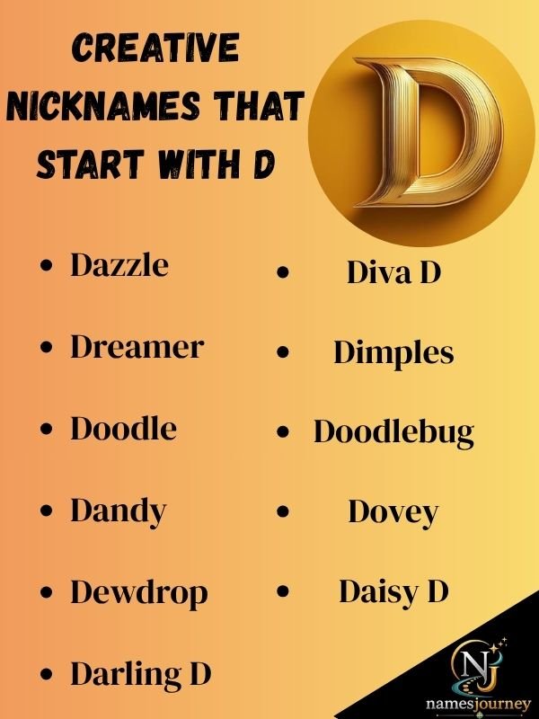 Creative Nicknames That Start With D