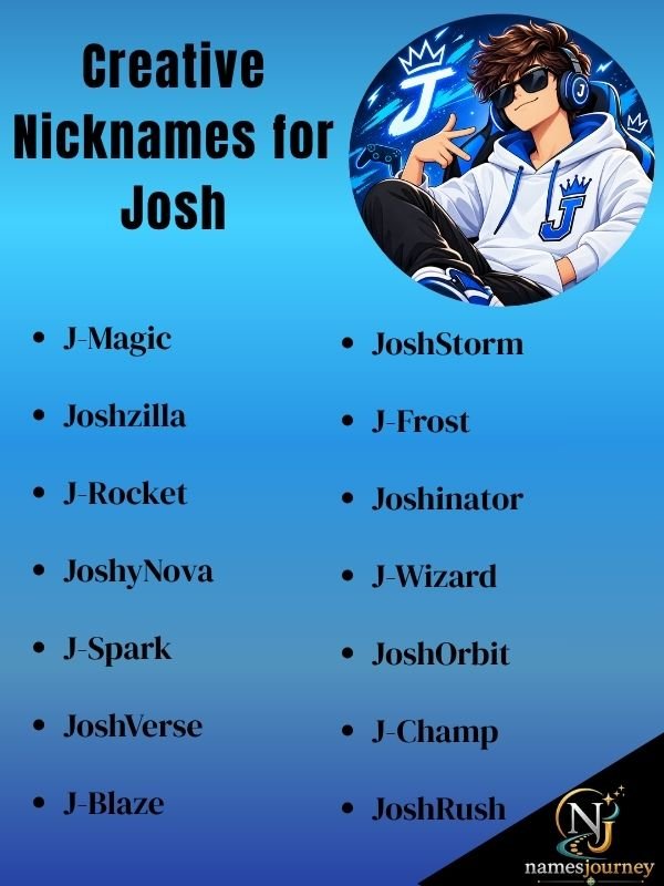 Creative Nicknames for Josh
