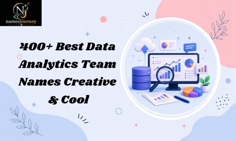 Data Analytics Team Names