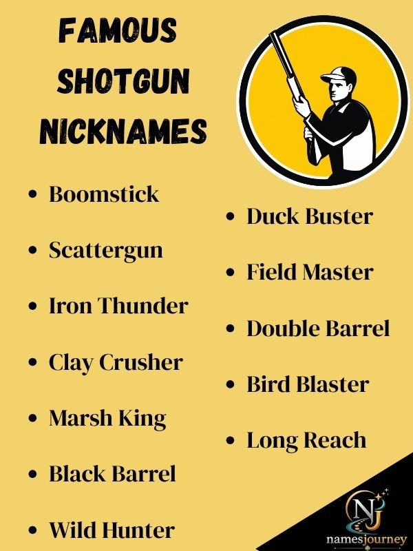 Famous Shotgun Nicknames