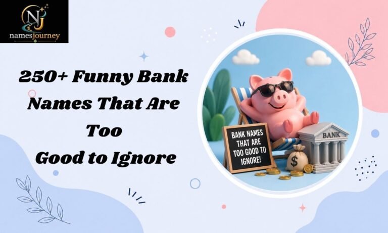 Funny Bank Names