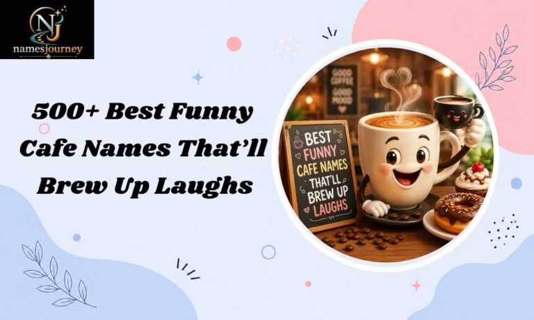 Funny Cafe Names