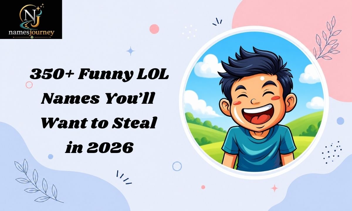 Funny LOL Names