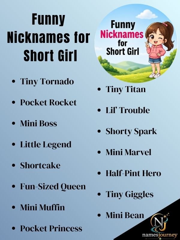 Funny Nicknames for Short Girls