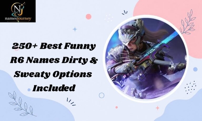 Funny R6 Names