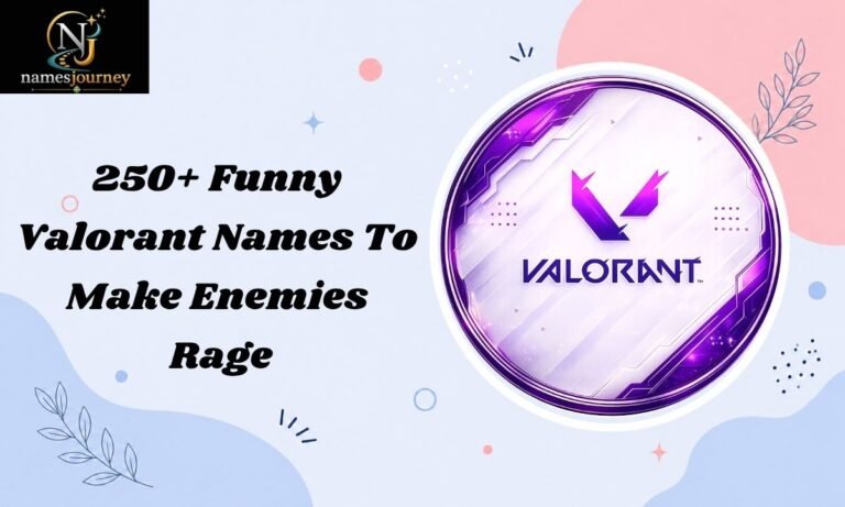 Funny Valorant Names