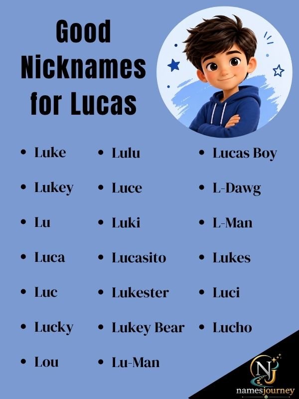 Good Nicknames for Lucas