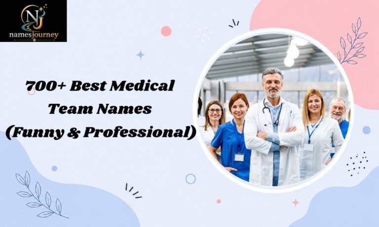 Medical Team Names