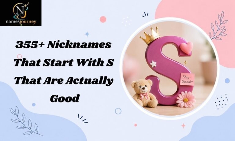Nicknames That Start With S