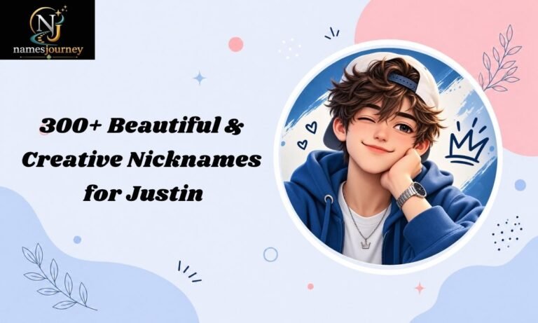 Nicknames for Justin