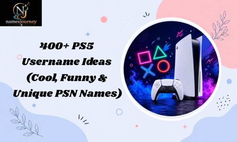 PS5 Username Ideas